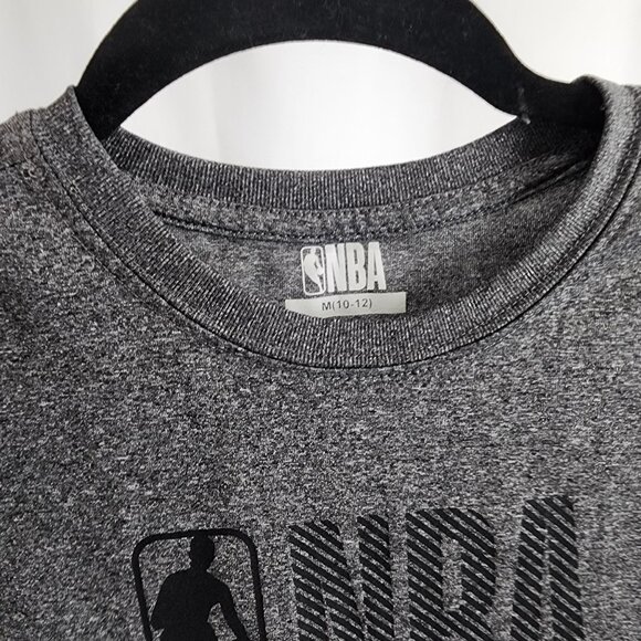 NBA Gray Sleeveless Athletic Tee M (10-12) - Picture 9 of 11